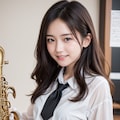 吹奏楽部の女の子 4枚目