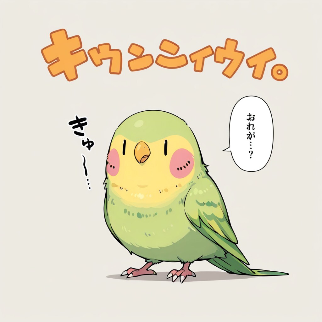 LARIMAR版喋るインコ
