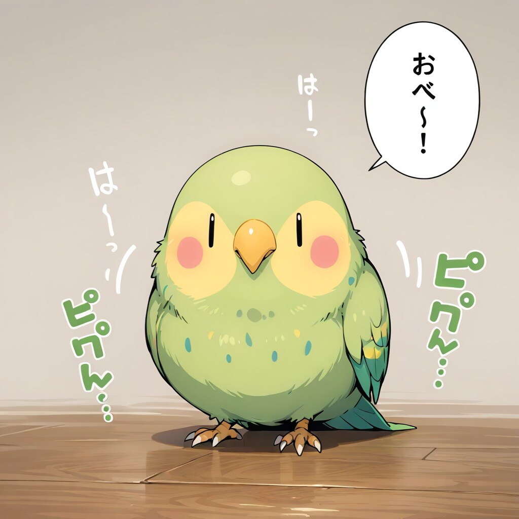 LARIMAR版喋るインコ