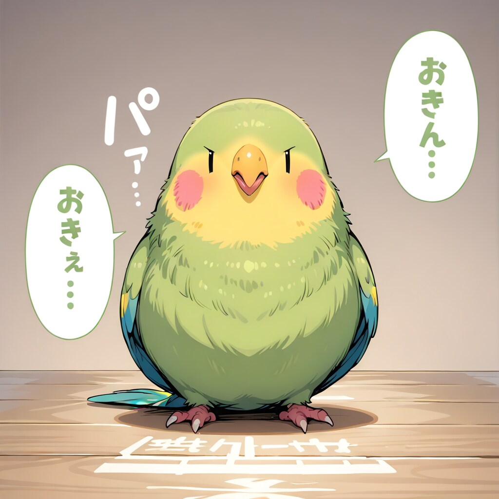 LARIMAR版喋るインコ