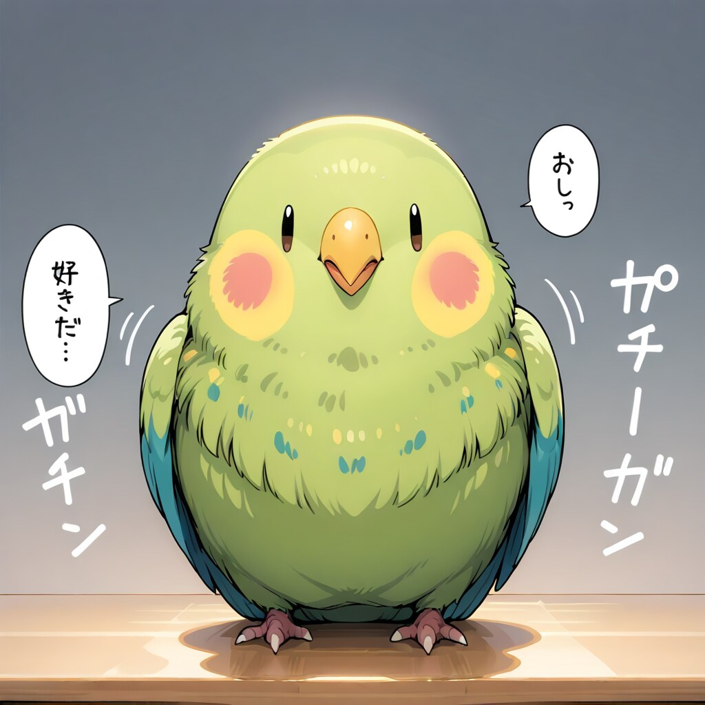 LARIMAR版喋るインコ
