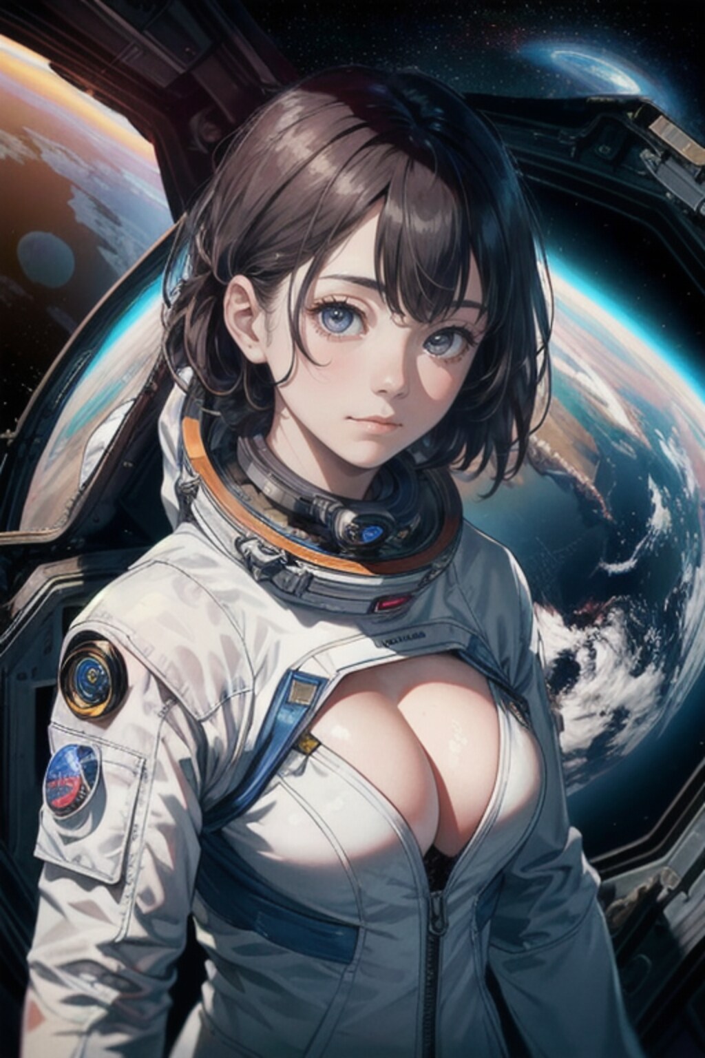 絶対に空気が漏れる宇宙服で旅行