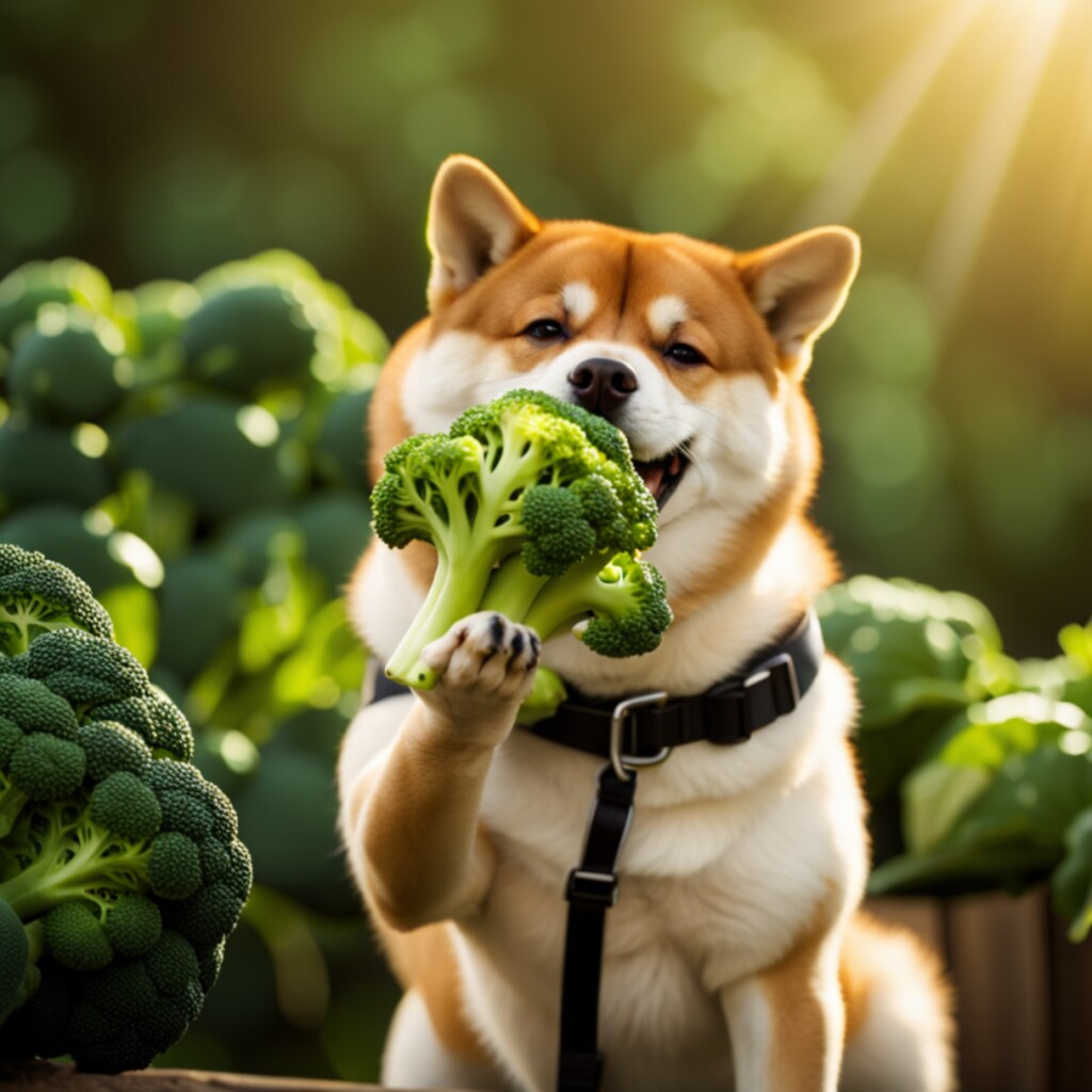 ブロッコリー犬