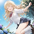 【エルフ三姉妹】ルミナちゃん【梅雨】 9枚目