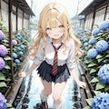 【エルフ三姉妹】ルミナちゃん【梅雨】 7枚目