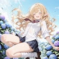 【エルフ三姉妹】ルミナちゃん【梅雨】 10枚目