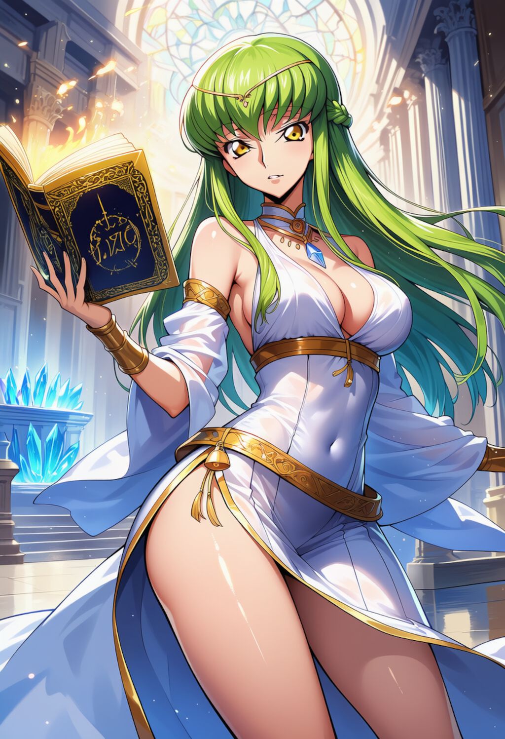 光の神殿の歌巫女