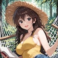 風見清香さんの若い頃 3枚目