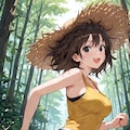 風見清香さんの若い頃 4枚目