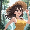 風見清香さんの若い頃 5枚目