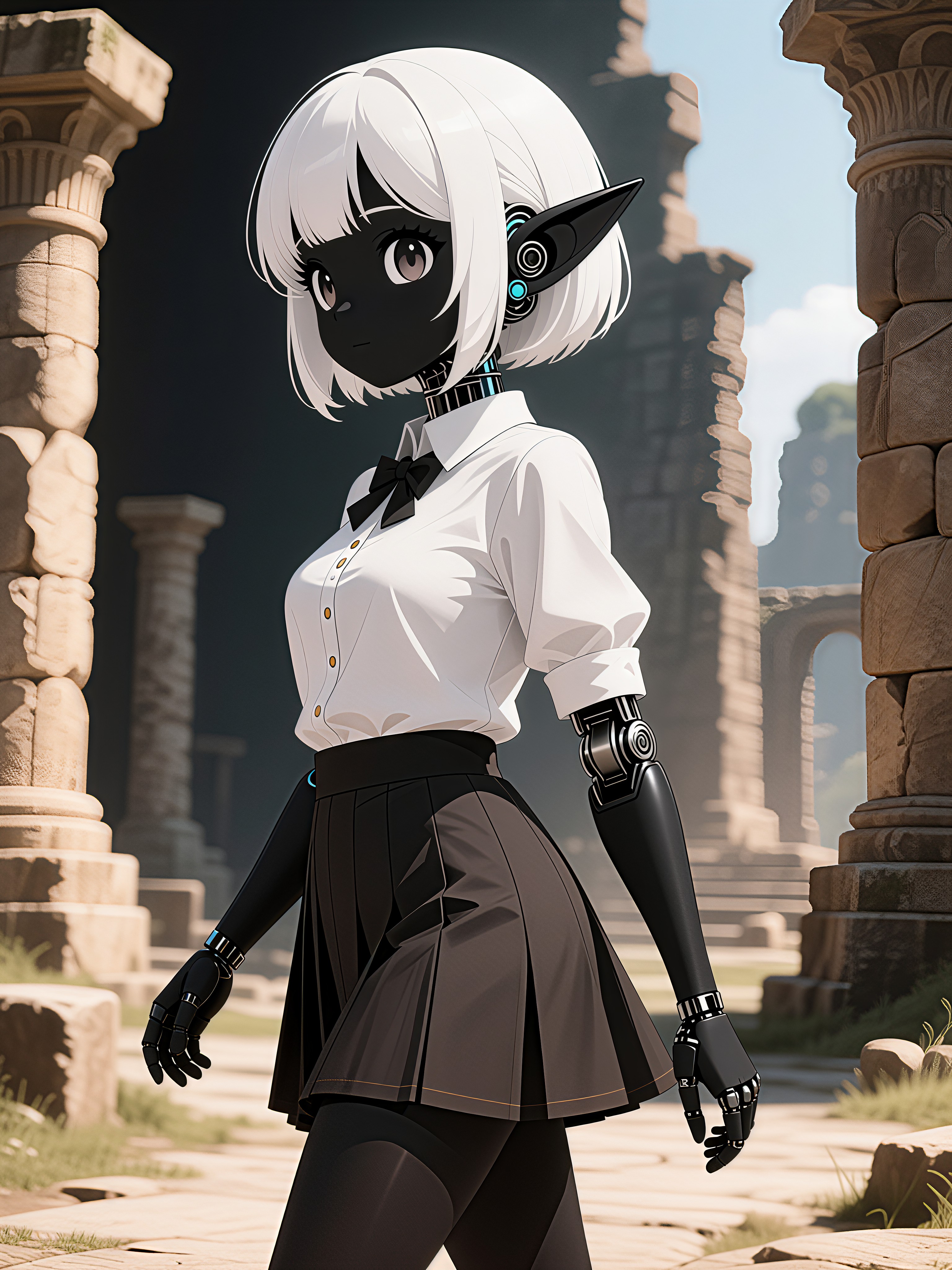 メカ娘4562号 | の人気AIイラスト・グラビア