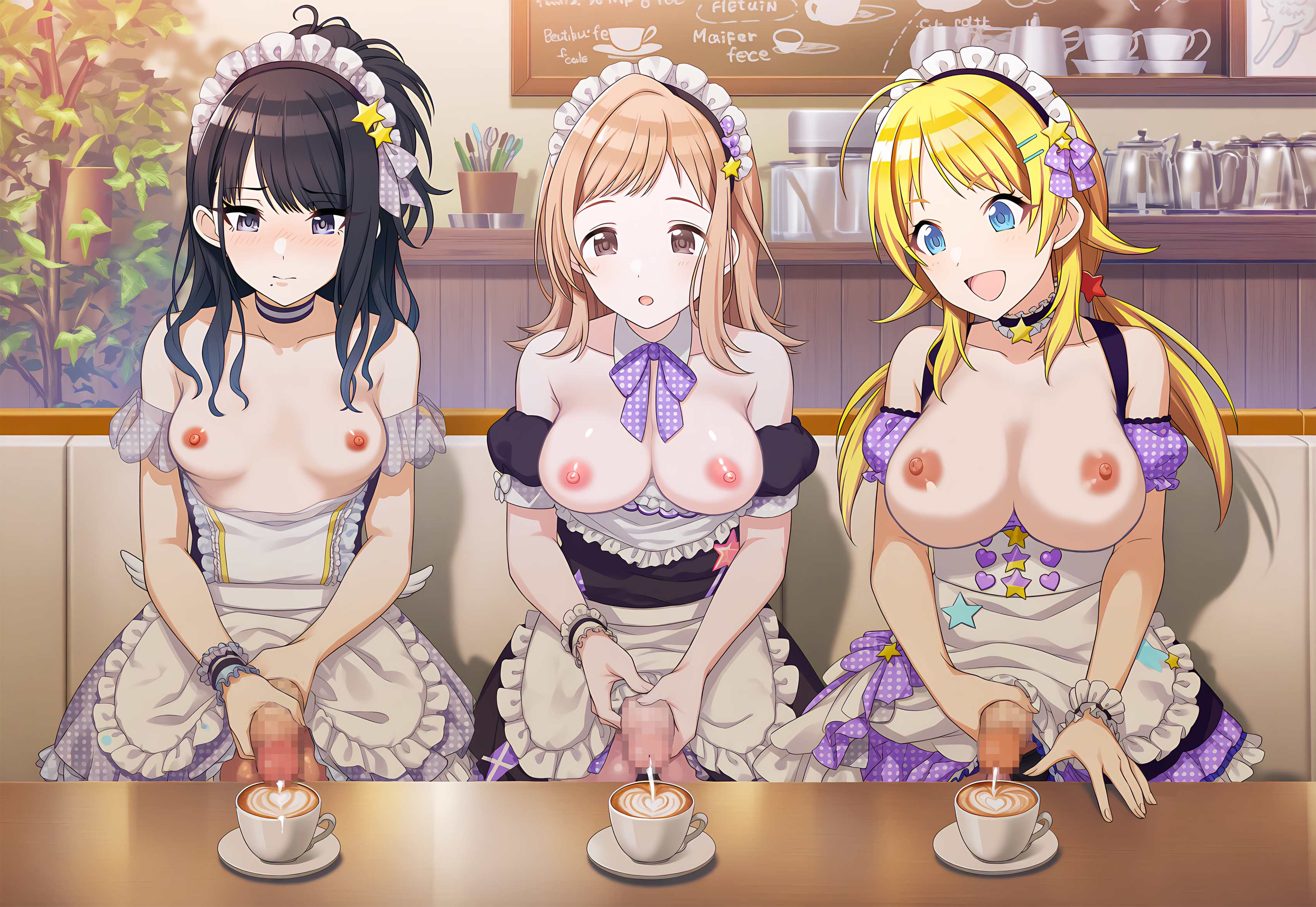 メイドカフェでスペアートに挑戦！
