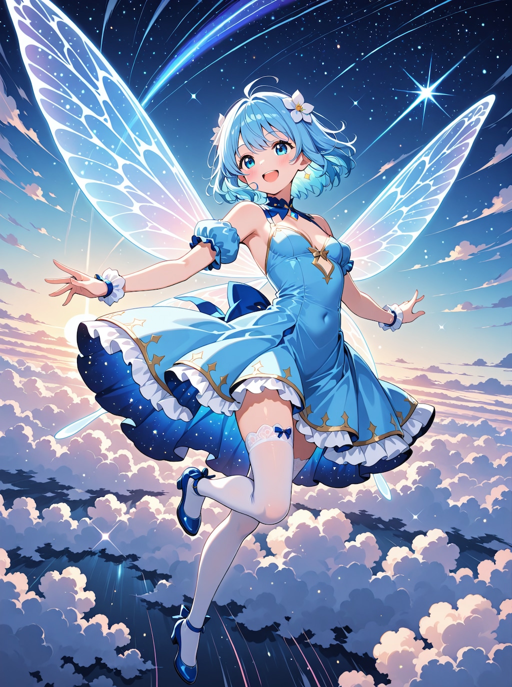 天翔ける蒼き妖精