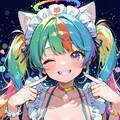 虹色チョーカー 2枚目