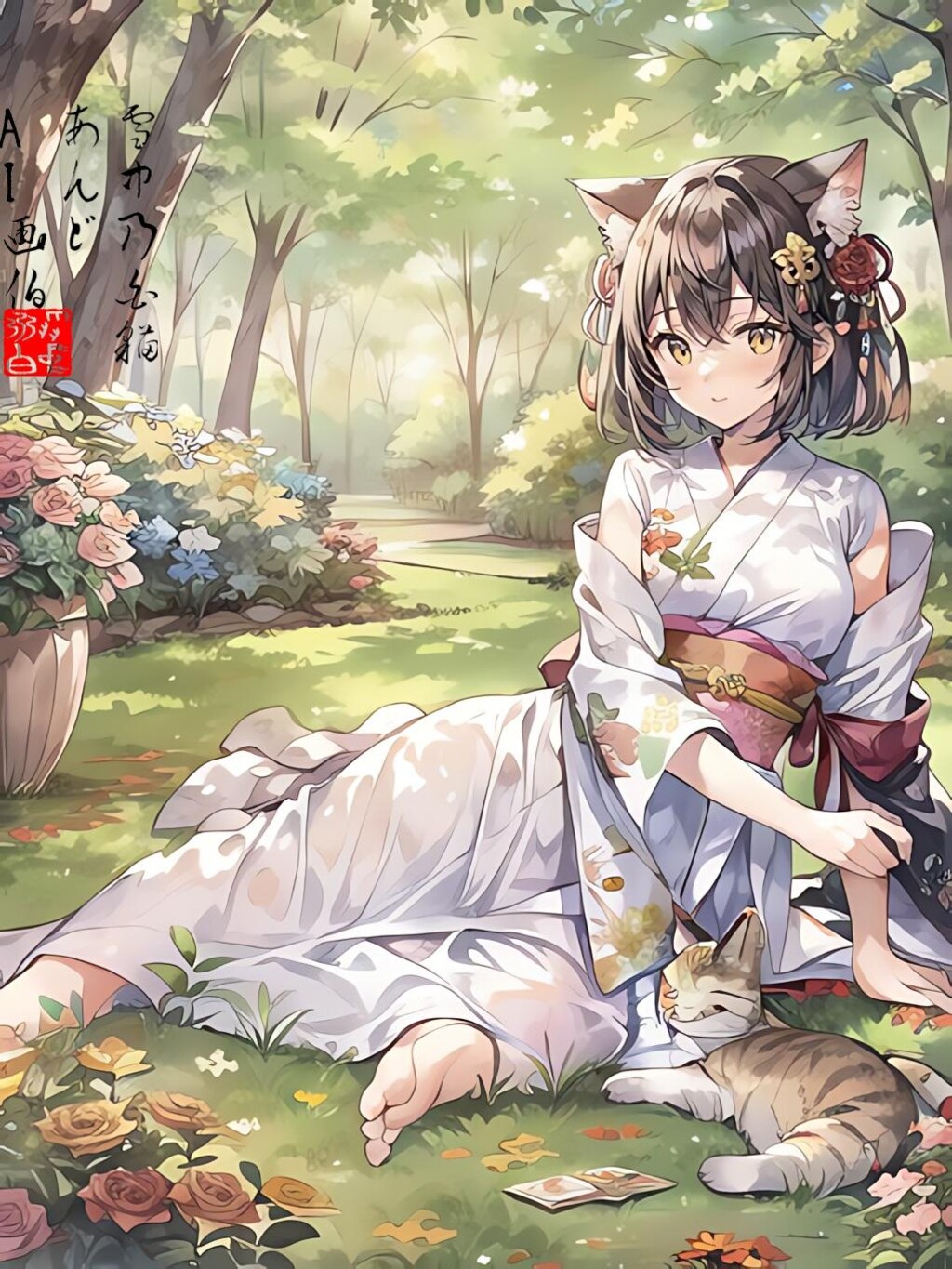 【囲炉裏端】猫神様