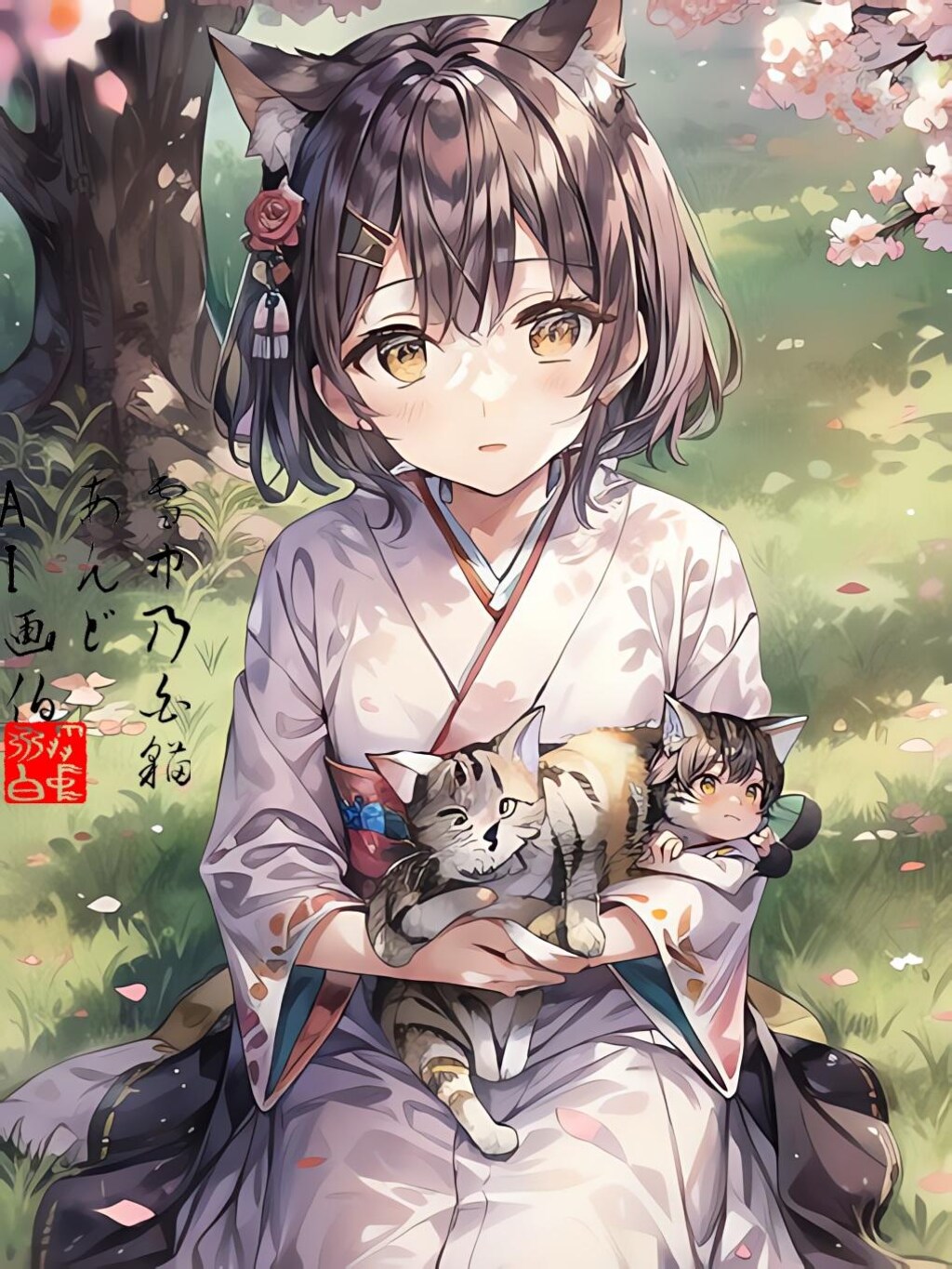 【囲炉裏端】猫神様