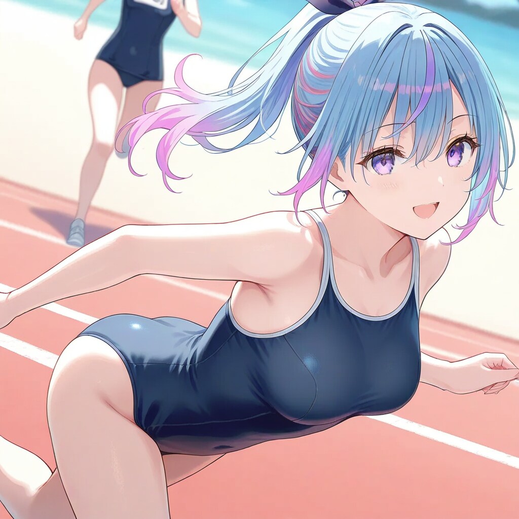 スク水陸上部