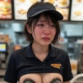ファストフード搾乳コーヒー 朦朧ver. 2枚目