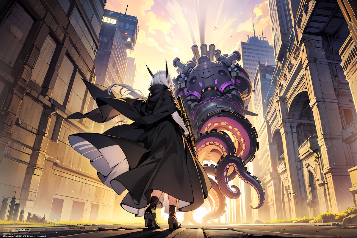 レベル５強力防衛兵器との対峙 | の人気AIイラスト・グラビア