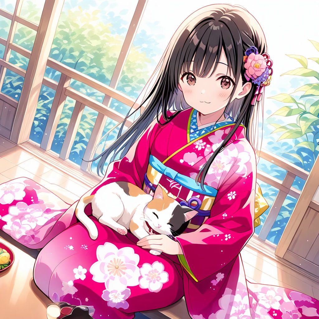 あけましておめでとうございます（１３） | の人気AIイラスト・グラビア