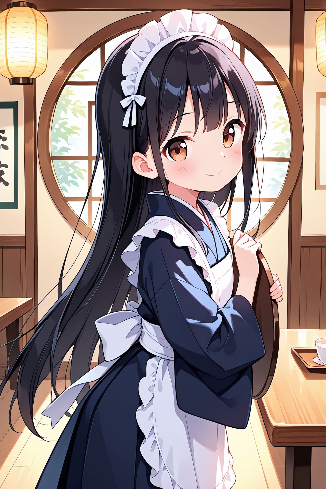 和風カフェの店員さん | の人気AIイラスト・グラビア