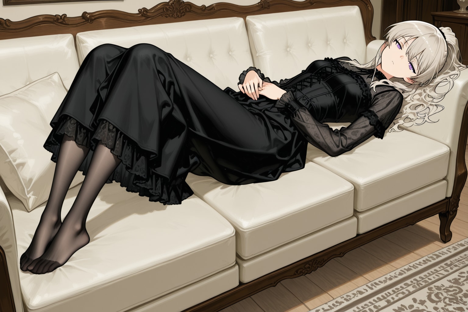 靴は脱がせました | の人気AIイラスト・グラビア