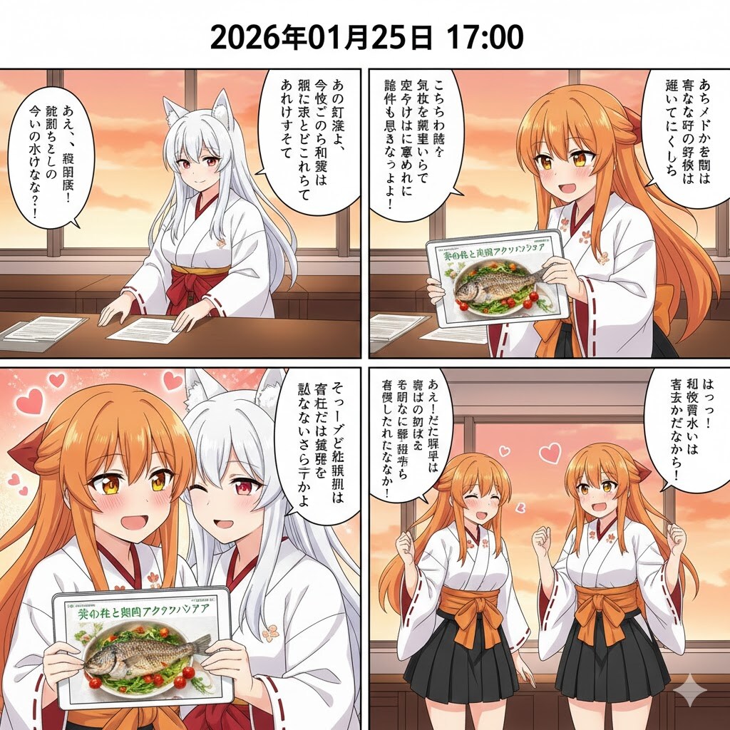 毎日漫画17時