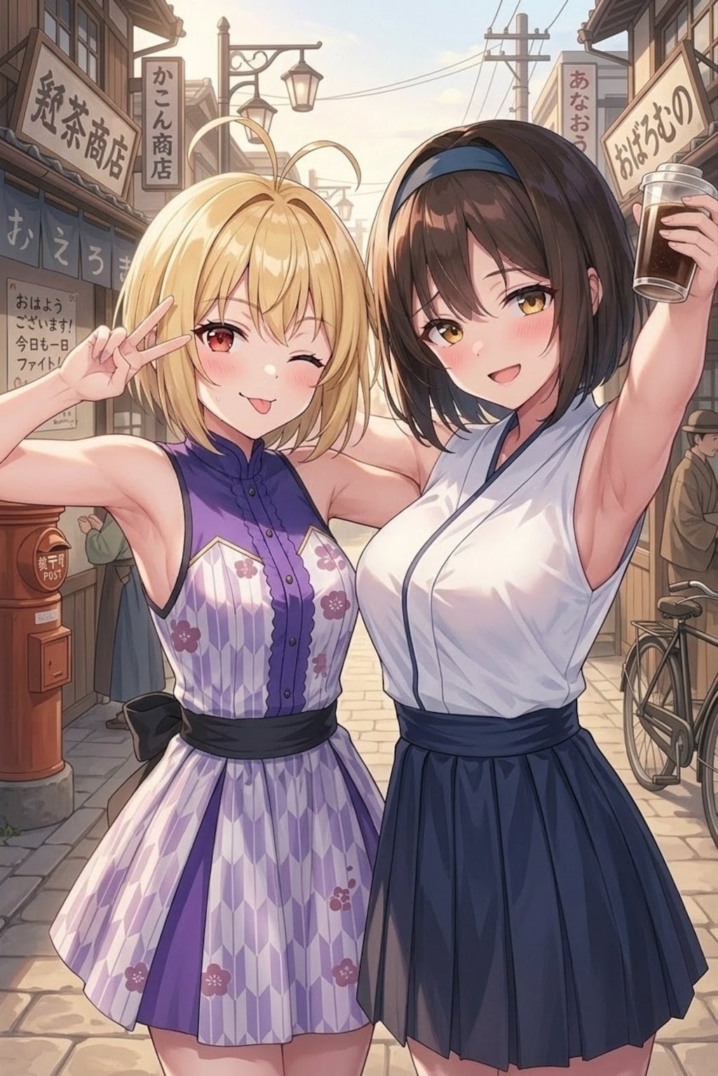 [FAお礼]愛央ちゃんとナツミのおはわき〜