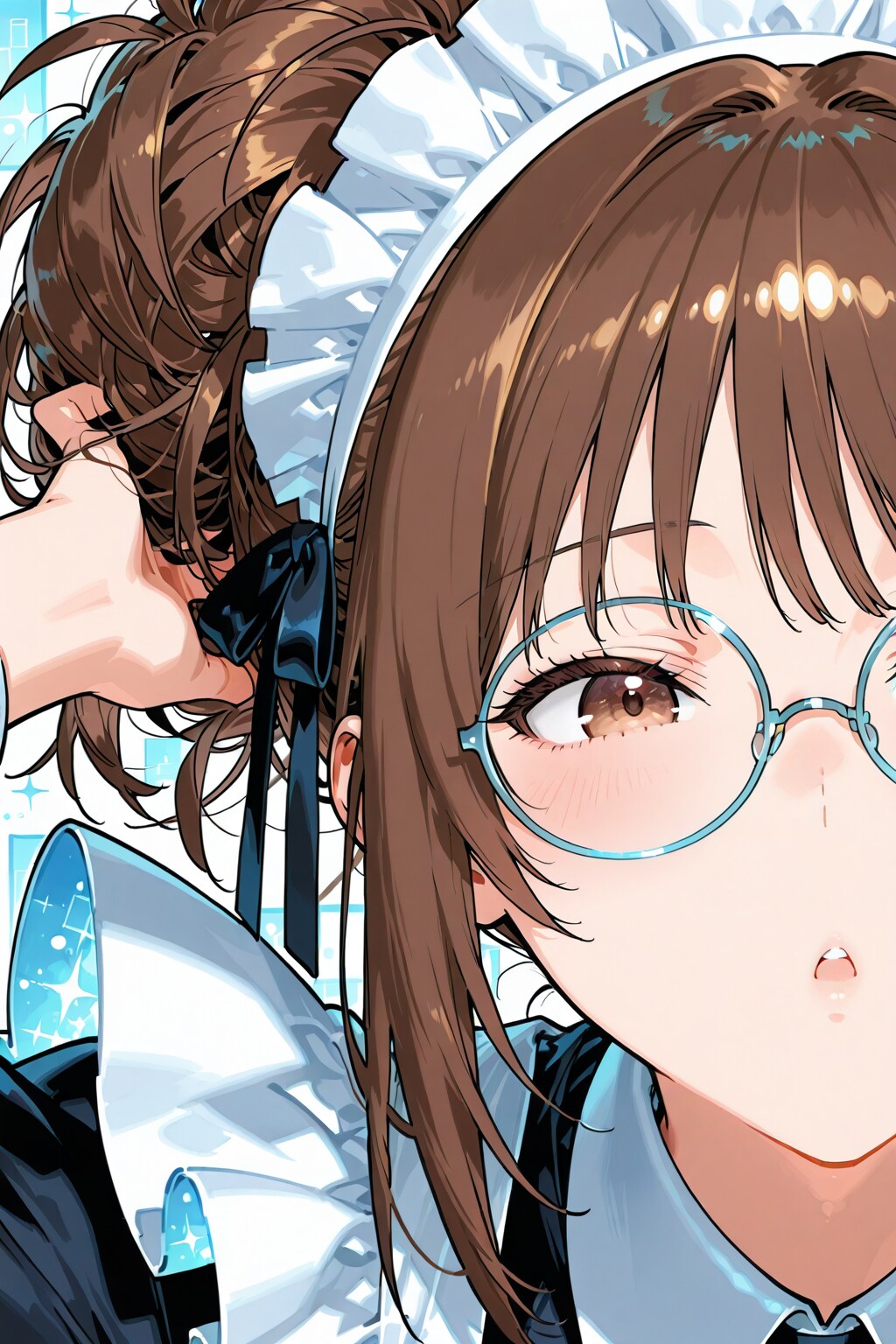 昭和萌え裏ジャケB面『メイドさんは今日もお忙し』 | の人気AIイラスト・グラビア