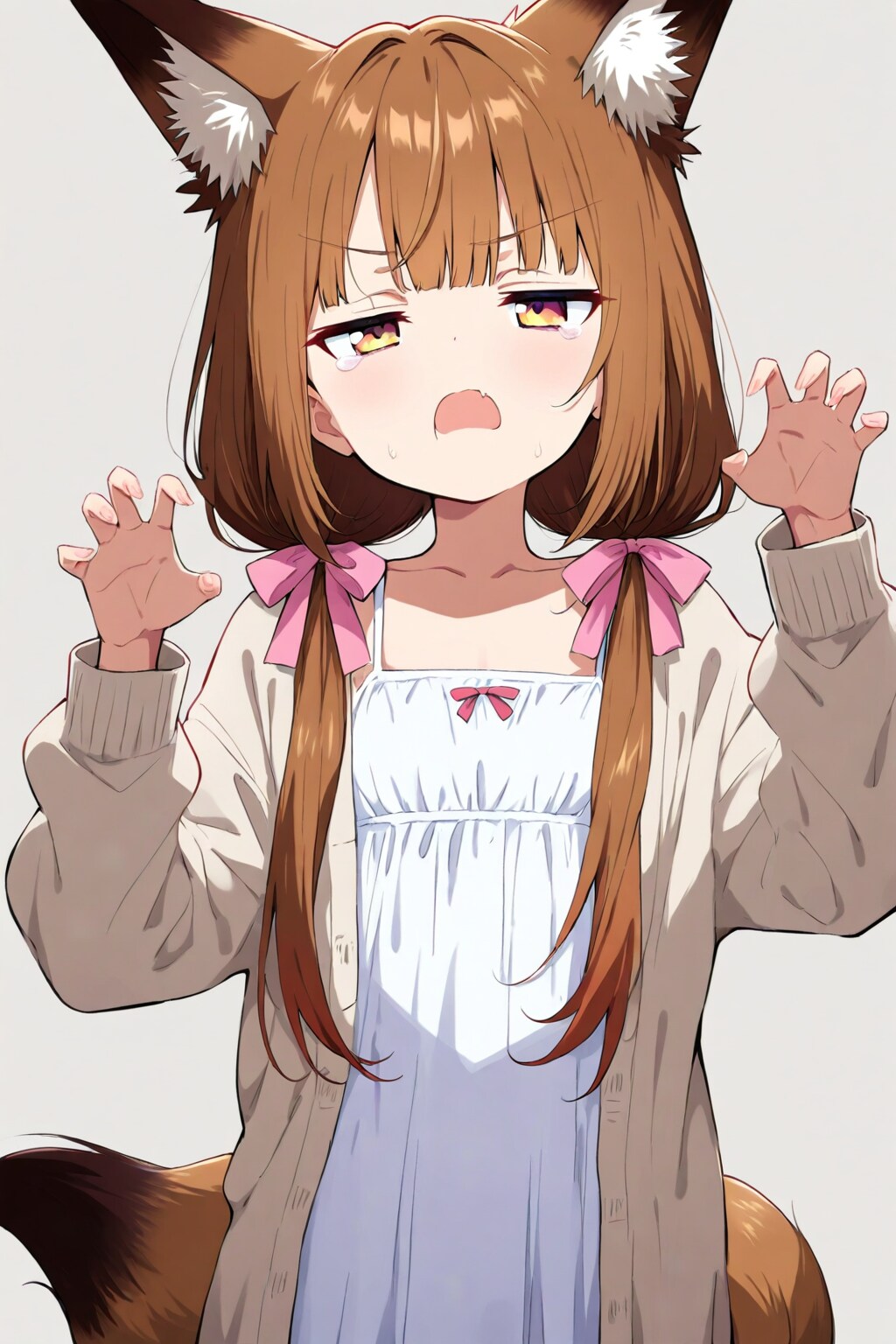 妖狐ちゃんポートレート８　がおー