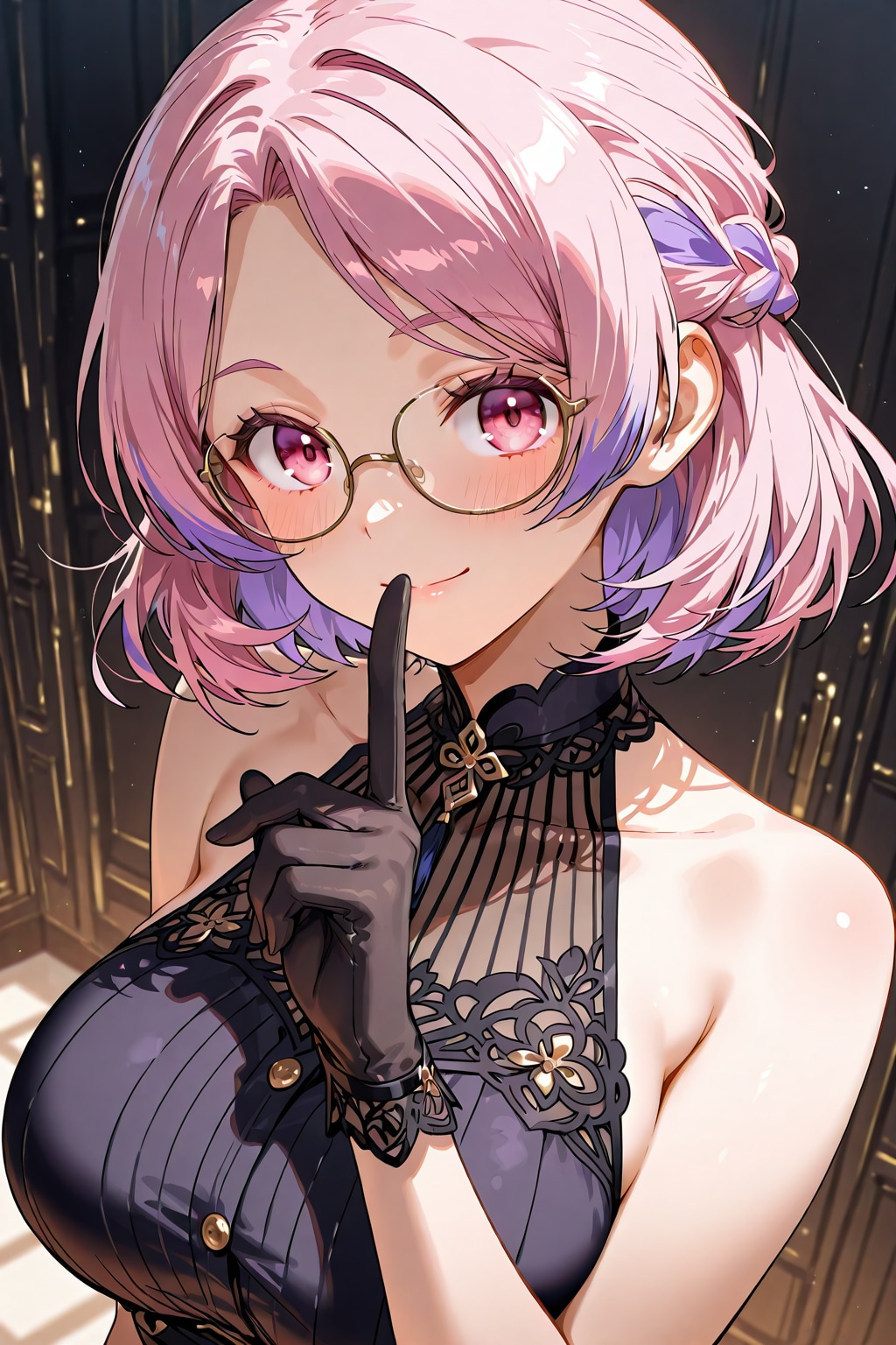 静かにね？