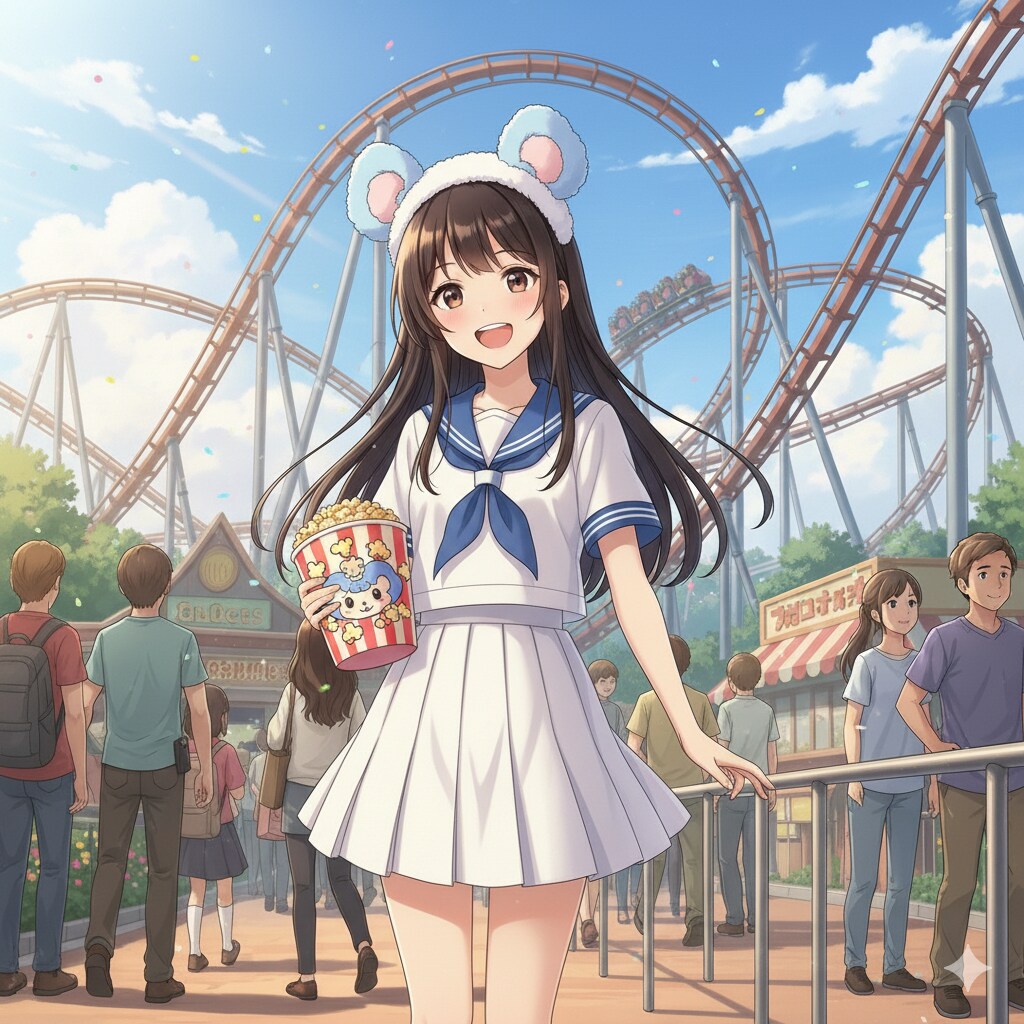 ジェットコースター乗る？