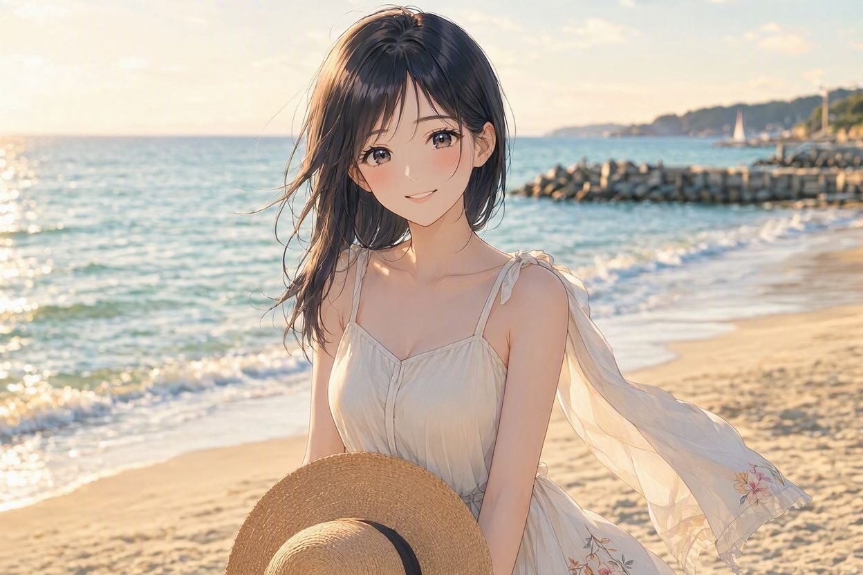 夏の思い出(MAI-Image-2.5-Flash)(6) | の人気AIイラスト・グラビア
