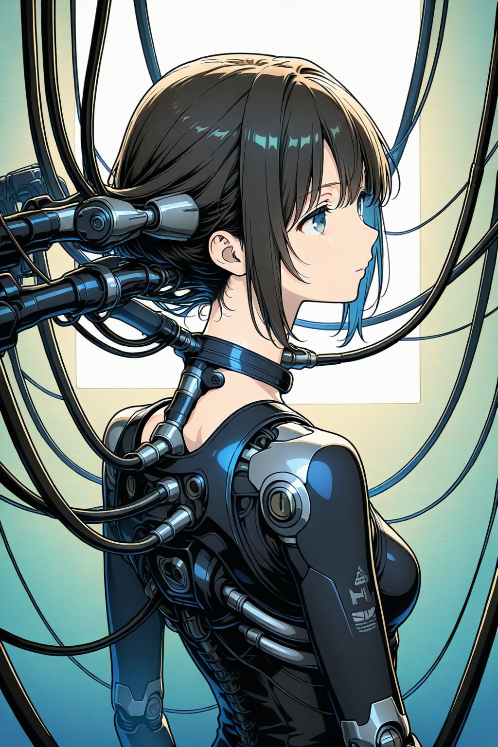 メカ娘のうなじ