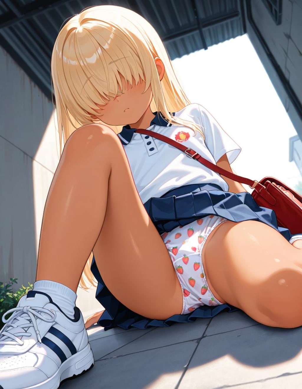 羽柴める お子様パンツ シミ