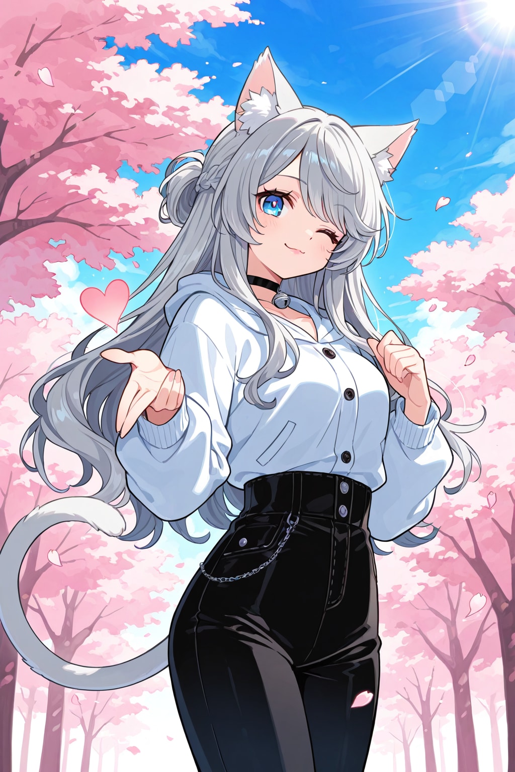 桜とうちの子　その５