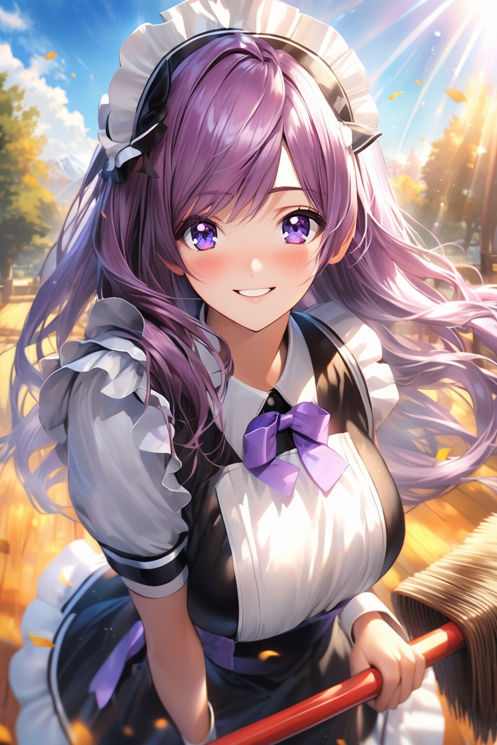 ツルヒメ(メイド服) | の人気AIイラスト・グラビア