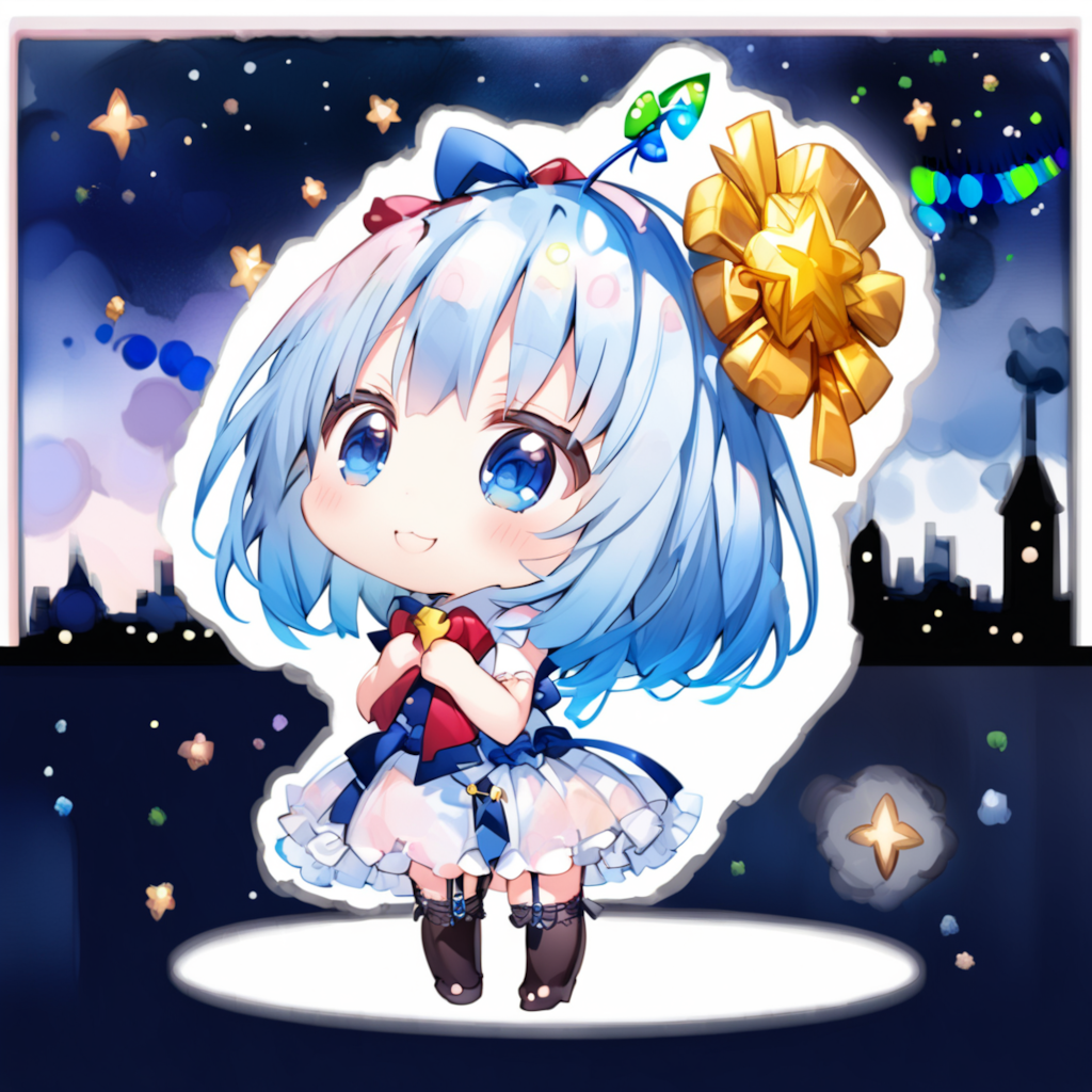 小型チルノ[6枚]