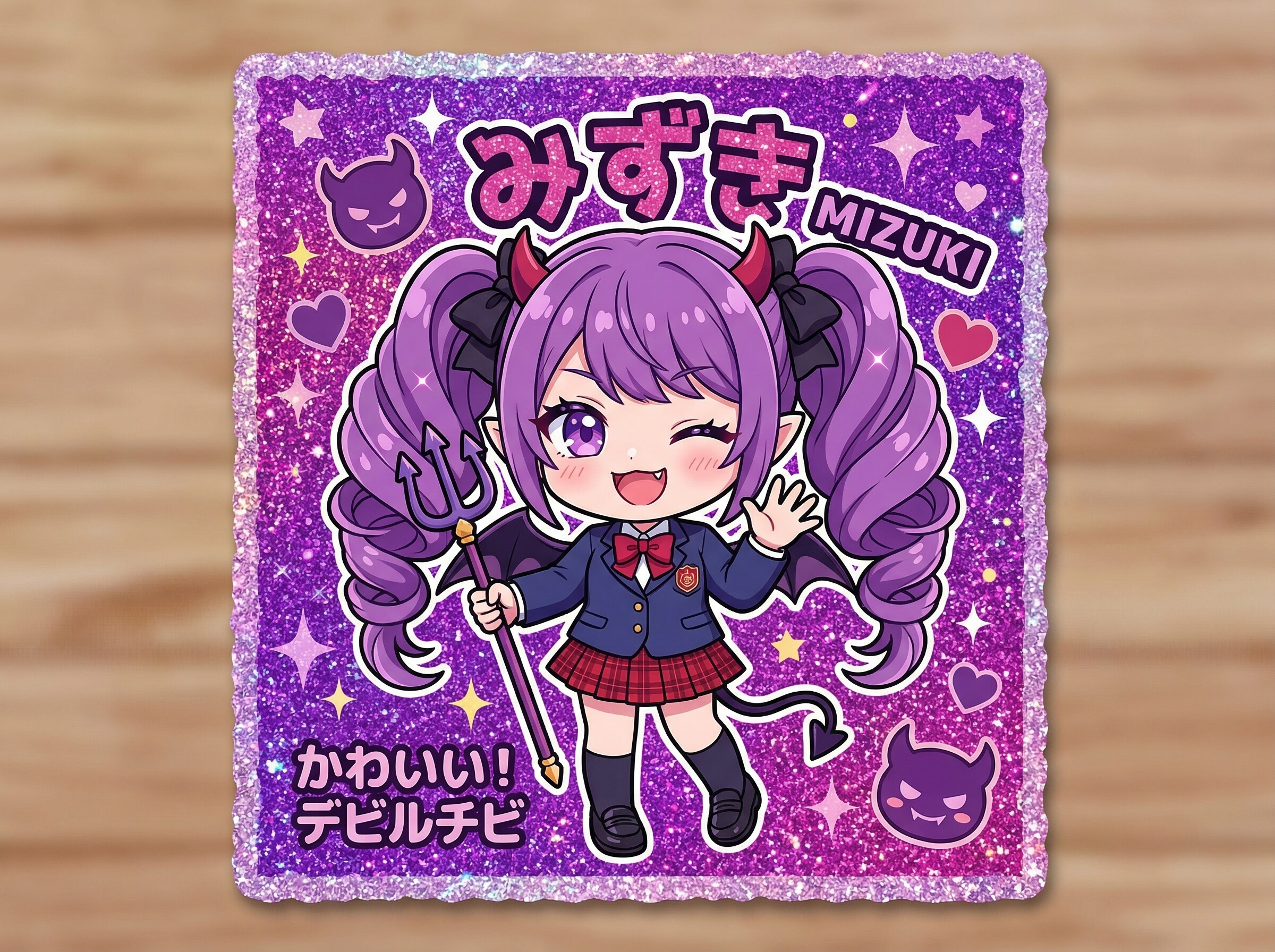 うちのこキラキラシール