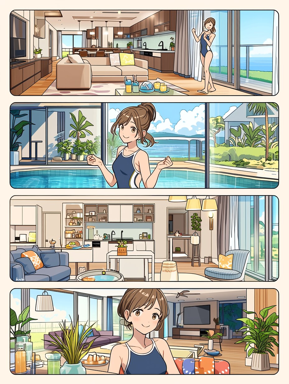 4コマ生成してみた