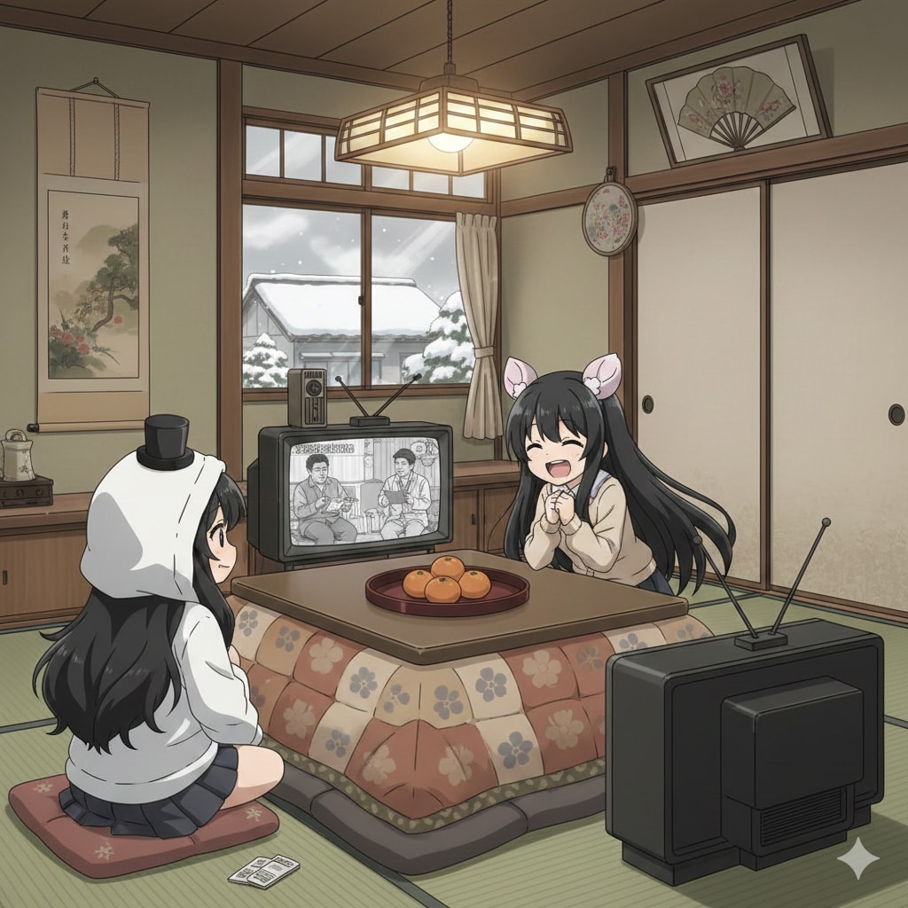 萌えを取り入れた3丁目の夕日の冬 | の人気AIイラスト・グラビア