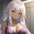 銀髪の少女 10枚目
