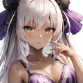 銀髪の少女 9枚目