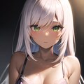 銀髪の少女 2枚目
