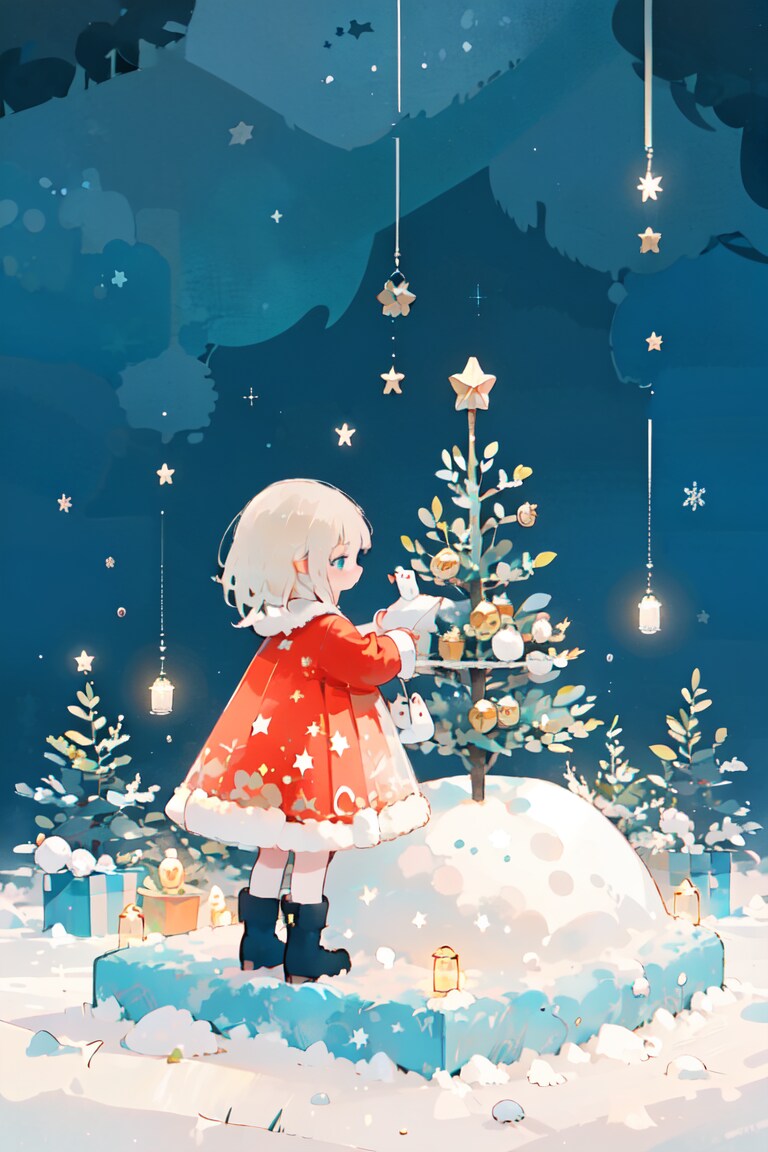 ツリーの準備、できたね。
