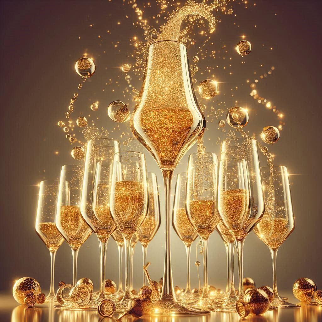 シャンパンタワー