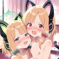 才羽ミドリ　才羽モモイ 百合 2枚目