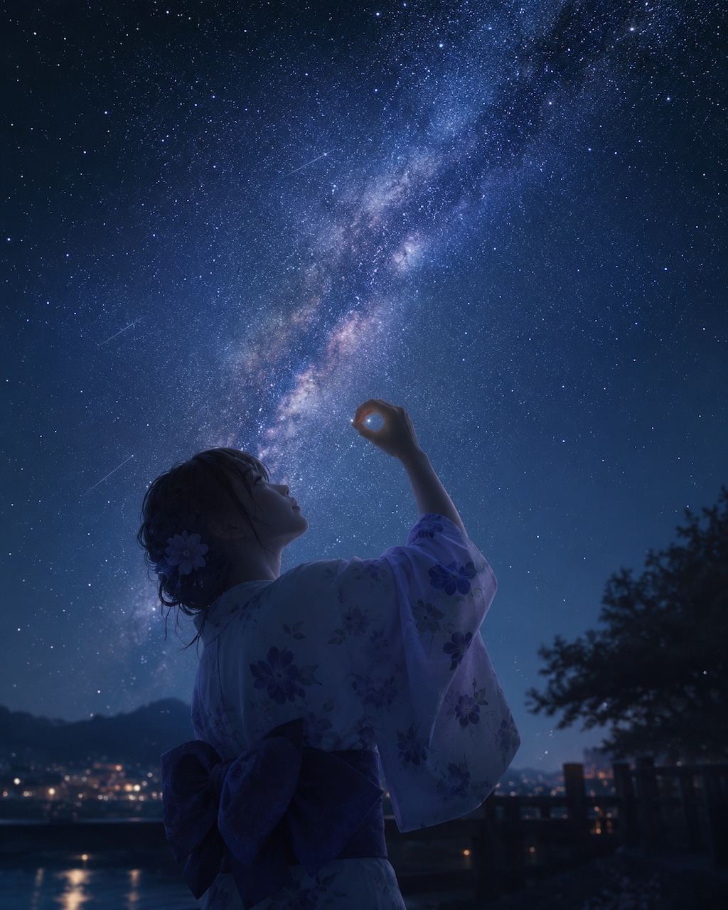 星を捕まえて