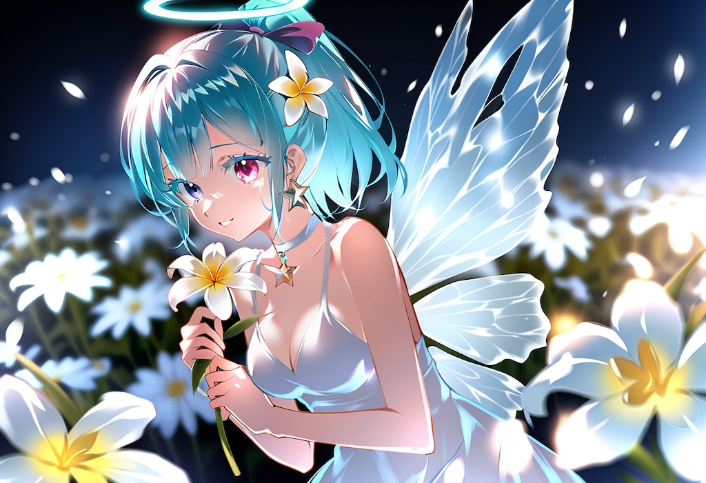 この場所でうちの子たちと見た花は