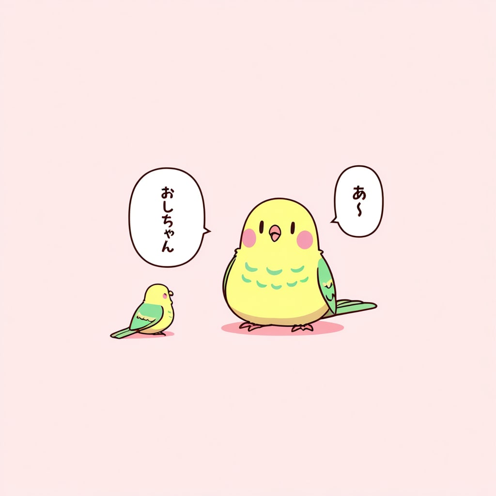 気まぐれインコ